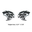 Chrome Black / Set of 2pack