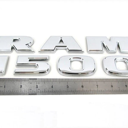 2Pack Side Badges for RAM 1500 Genuine Emblem 68247897AA (Black/Chrome/Red)