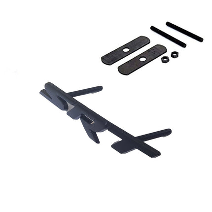 SRT Grille Badge for Dodge Charger Challenger Jeep Grand Cherokee (Black/Red/Chrome)