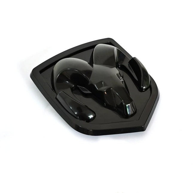 Grille Emblem Badge for 2006-2012 Ram 1500/2500 Genuine Replacement (Black/Red)