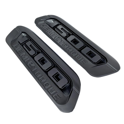 2Pack Emblems for RAM 1500 Etorque Exterior Badges - Blue/Black/Red