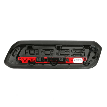 2Pack Emblems for RAM 2500 Heavy Duty Hood Badges (Black/Red/Chrome)