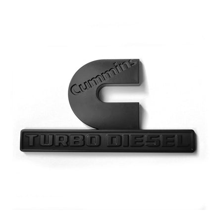 2Pack Emblems for 2019+ Ram 2500/3500 Cummins Turbo Diesel Badge