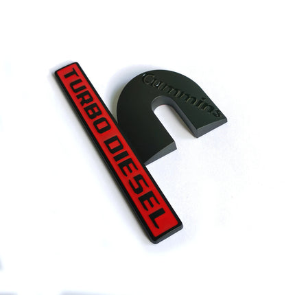 2Pack Emblems for 2019+ Ram 2500/3500 Cummins Turbo Diesel Badge