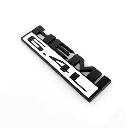 2Pack Badges For 2019-2024 RAM 2500 3500 6.4L HEMI Emblem Replacement (Black/Red/White/Chrome)