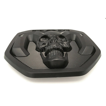 1Pack Skull Tailgate Badge For 2019-2024 RAM 1500/2500/3500 Emblem (Black/Red/Chrome)